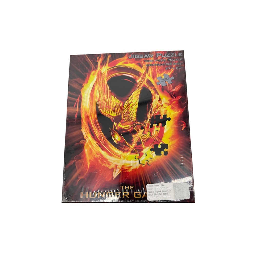 NECA The Hunger Games Jigsaw Puzzle 1000 Piece Mockingjay One Sheet 20x27 New